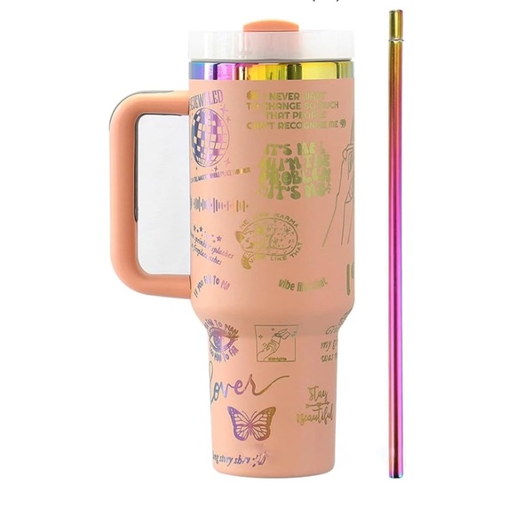 Taylor Swift 40oz Tumbler with Straw - Picture 1 of 1